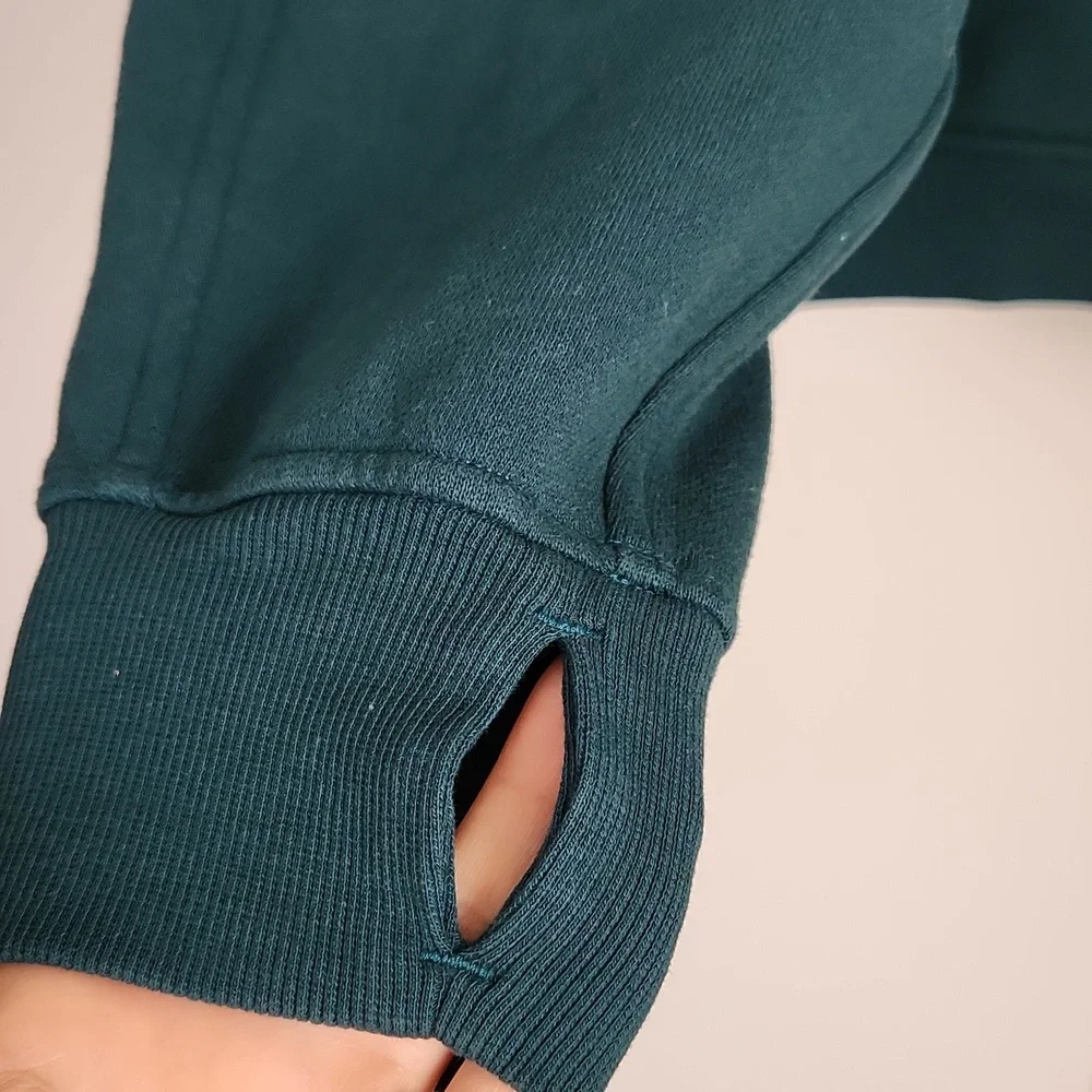 Lululemon Scuba Full Zip Oversized Hoodie in Green Jasper size M/L - Picture 11 of 17